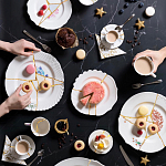 Десертная тарелка Seletti Kintsugi варинант исполнения - 3 | Loft Concept в Брянске