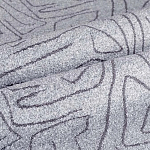 Мебельная ткань Букле серый цвет 140 см T3-10 варинант исполнения - 1 | Loft Concept в Брянске