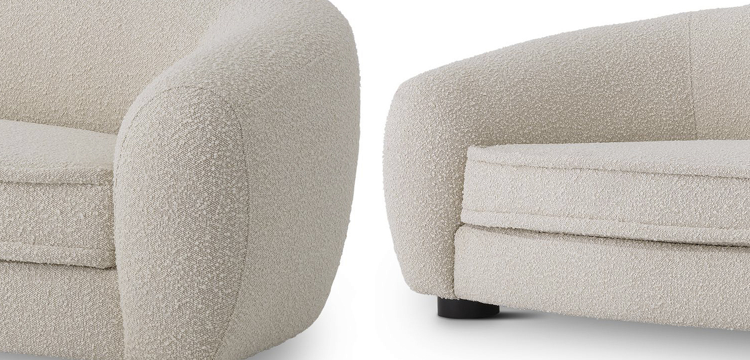 Диван Eichholtz Sofa Freud Boucle cream Диван Eichholtz Sofa Freud Boucle cream - Loft-Concept в Брянске