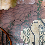 Обои ручная роспись Willow & Waves Original colourway on Edo painted Xuan paper with antiquing варинант исполнения - 2 | Loft Concept в Брянске