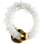 Бра кольцо с кристаллами из хрусталя Gilbertine Crystals Ring Wall Lamp варинант исполнения - 1 | Loft Concept в Брянске