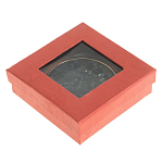 Зеркало карманное двухстороннее круглое из натурального камня Серафинит в подарочной упаковке Gold Stone Mirrors варинант исполнения - 4 | Loft Concept в Брянске