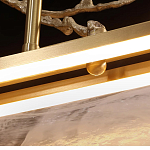 Люстра прямоугольная из фактурного стекла Chandelier Beam варинант исполнения - 9 | Loft Concept в Брянске