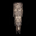 Бра с каскадом из прозрачного хрусталя и корпусом из металла цвета хром Constant Sparks варинант исполнения - 7 | Loft Concept в Брянске