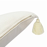 Подушка с цветочным принтом и кисточками Blooming Elegance Harper варинант исполнения - 3 | Loft Concept в Брянске