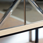 Шкаф-буфет с зеркальным декором Serena Cupboard варинант исполнения - 4 | Loft Concept в Брянске