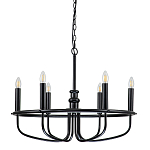 Люстра круглая с 6-ю лампами Kichler варинант исполнения - 1 | Loft Concept в Брянске