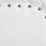 Кушетка белая с мягкой обивкой из велюра Michael Couch варинант исполнения - 7 | Loft Concept в Брянске