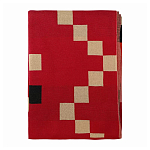 Плед хлопковый по мотивам башкирских орнаментов Ural and Siberian Patterns варинант исполнения - 5 | Loft Concept в Брянске