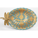 Фарфоровая чаша Золотая стрекоза Marlo Turi варинант исполнения - 3 | Loft Concept в Брянске