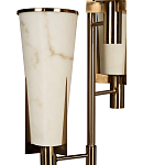 Торшер на три лампы с расцветкой под мрамор на матовом металлическом основании Elegant Classic Light варинант исполнения - 2 | Loft Concept в Брянске