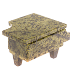 Шкатулка в виде рояля из натурального камня змеевик Stone Casket варинант исполнения - 3 | Loft Concept в Брянске