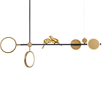 Линейная люстра на штанге Grace варинант исполнения - 1 | Loft Concept в Брянске