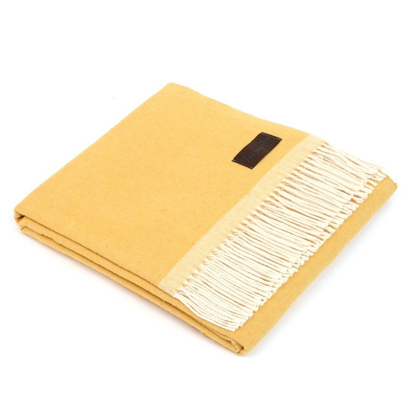 Плед SARA 7000 Marzotto Желтый в Брянске | Loft Concept 