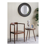 Зеркало круглое с текстурированным дизайном рамы Helios варинант исполнения - 5 | Loft Concept в Брянске