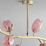 Дизайнерский Светильник Lilly Pink Tulip Lamp розовый плафон  варинант исполнения - 8 | Loft Concept в Брянске