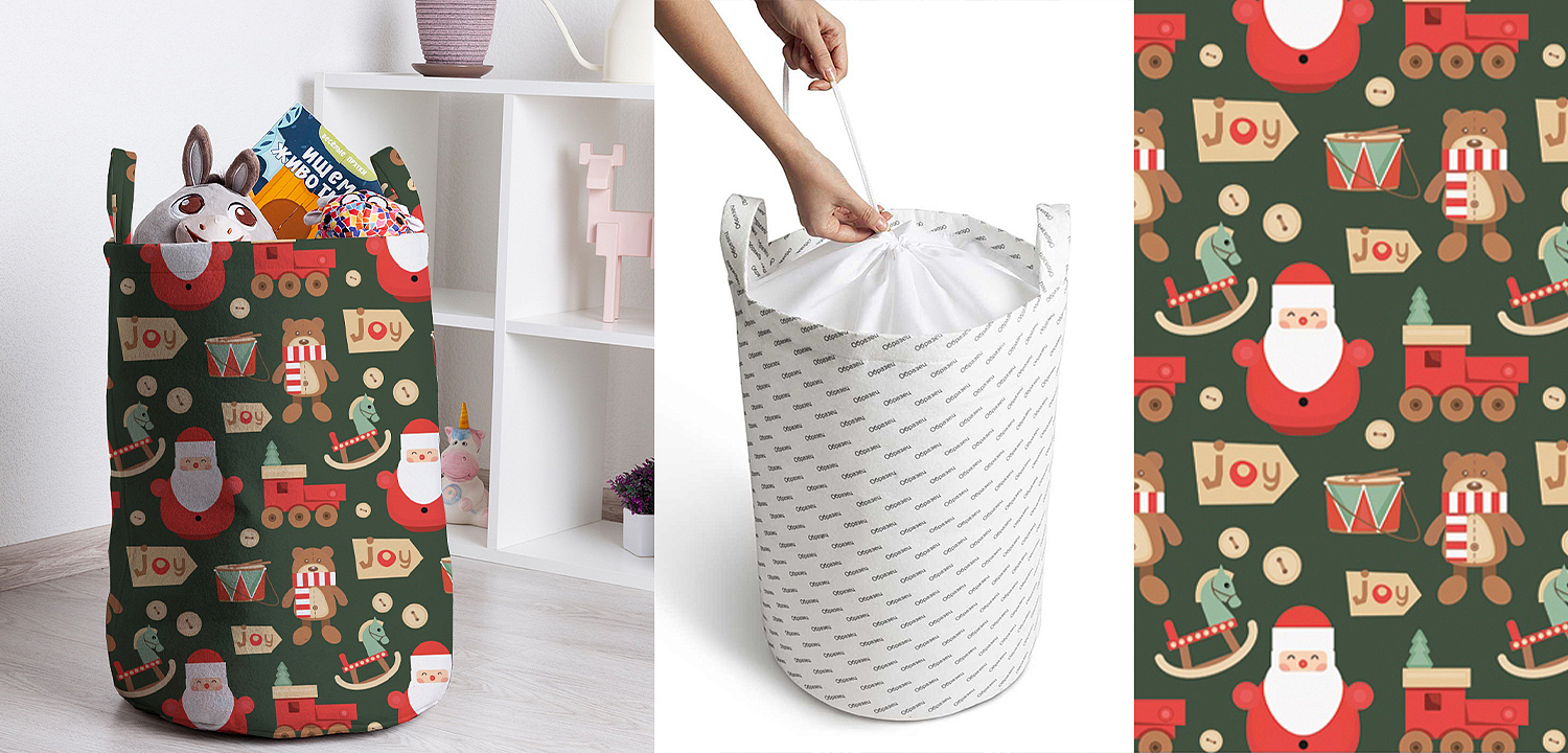 Корзина Christmas toys Basket Корзина Christmas toys Basket - Loft-Concept в Брянске
