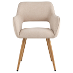 Стул в рогожке бежевого цвета NEASAN STOOL варинант исполнения - 2 | Loft Concept в Брянске