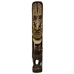 Деревянная статуэтка Абориген в маске Aboriginal Man in Mask варинант исполнения - 1 | Loft Concept в Брянске