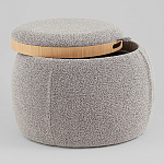 Пуф-трансформер Люкке с крышкой серый варинант исполнения - 2 | Loft Concept в Брянске