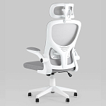 Кресло для компьютерного стола Easement Grey&White варинант исполнения - 5 | Loft Concept в Брянске