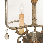 Бра настенное с цветочным мотивом Aged Luxury варинант исполнения - 1 | Loft Concept в Брянске