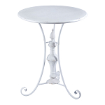 Столик белый кованный в прованском стиле Vaucluse варинант исполнения - 1 | Loft Concept в Брянске