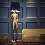 Лампа MANNEQUIN LAMP с абажуром модельный позинг варинант исполнения - 2 | Loft Concept в Брянске