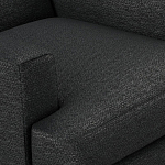 Мебельная ткань Шенилл черный цвет 138 см T4-35 варинант исполнения - 4 | Loft Concept в Брянске