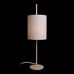 Настольная лампа с тканевым абажуром формы цилиндр Pure Cylinder варинант исполнения - 5 | Loft Concept в Брянске
