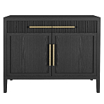 Буфет Primo с двумя ящиками и двумя фасадами Черный дуб варинант исполнения - 1 | Loft Concept в Брянске