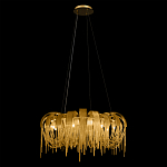 Люстра круглая подвесная с металлическими дугами и длинными цепочками 80 см Atlantis Chain варинант исполнения - 11 | Loft Concept в Брянске