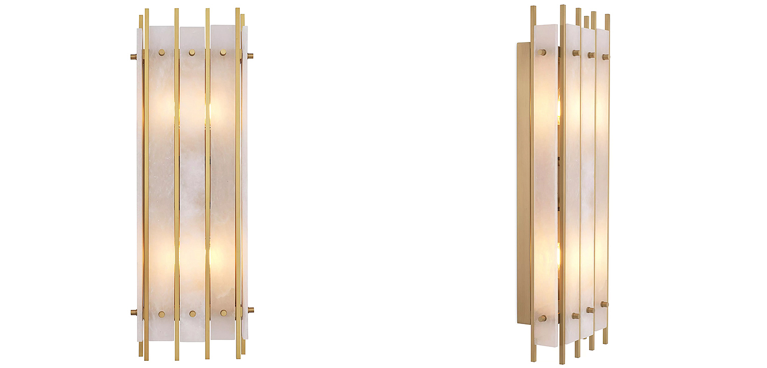 Бра Eichholtz Wall Lamp Sparks L Alabaster Бра Eichholtz Wall Lamp Sparks L Alabaster - Loft-Concept в Брянске