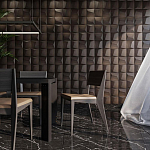 Гипсовая 3D панель с принтографией PM-26 варинант исполнения - 3 | Loft Concept в Брянске