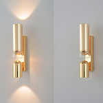 Бра цилиндрической формы из металла с поворотным плафоном Light maker studio варинант исполнения - 7 | Loft Concept в Брянске