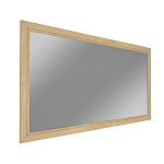 Зеркало прямоугольное с классической деревянной рамой Harper Line варинант исполнения - 2 | Loft Concept в Брянске