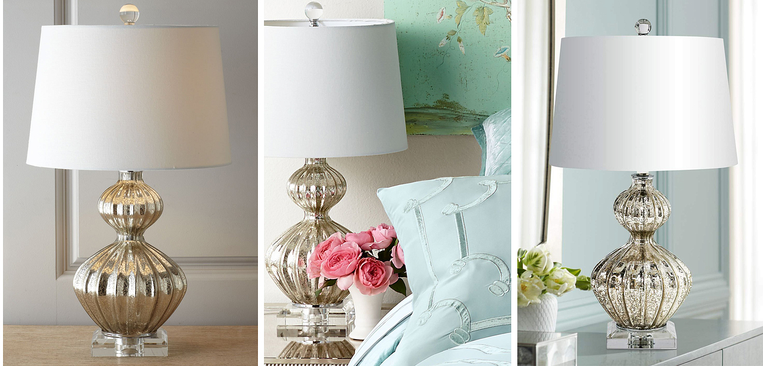 Настольная лампа Loraine Silver Table lamp Настольная лампа Loraine Silver Table lamp - Loft-Concept в Брянске