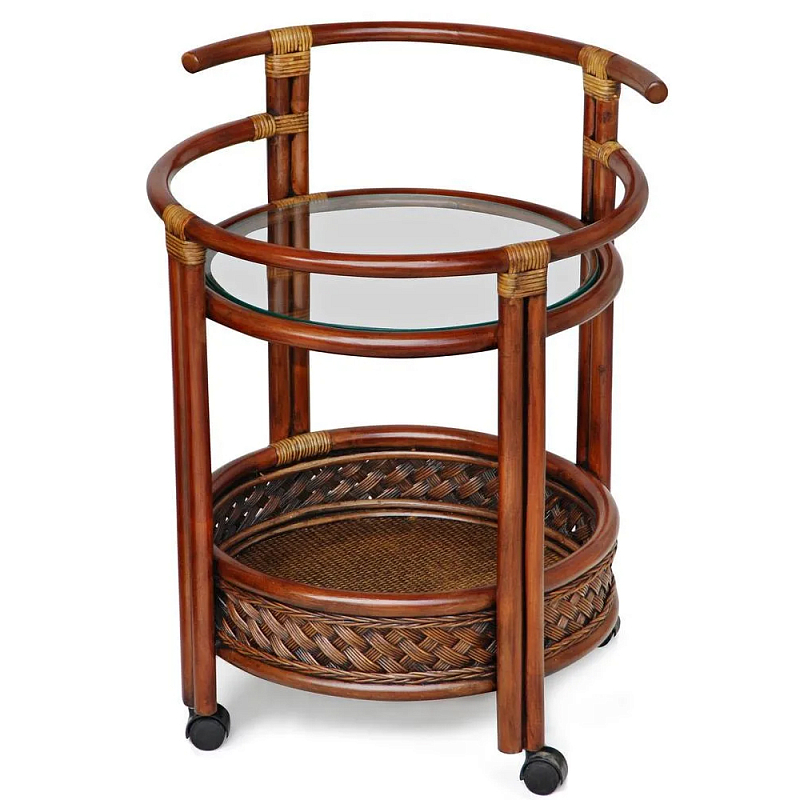 Барный столик Rattan Roller Орех Барный столик Rattan Roller Орех в Брянске | Loft Concept