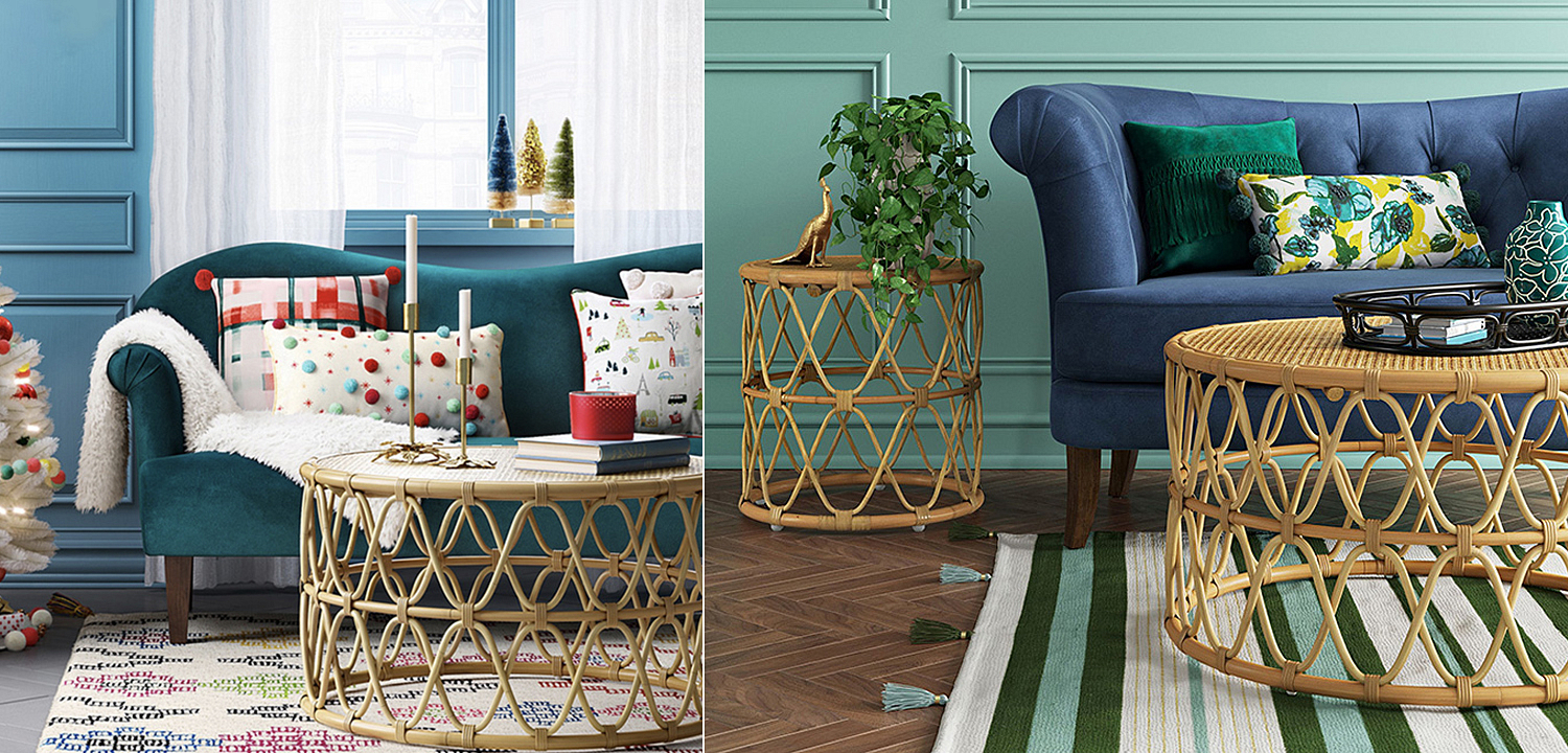 Кофейный стол Lotta Wicker Coffee Table Кофейный стол Lotta Wicker Coffee Table - Loft-Concept в Брянске