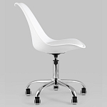 Офисный стул на металлическом основании EGGERY White варинант исполнения - 3 | Loft Concept в Брянске