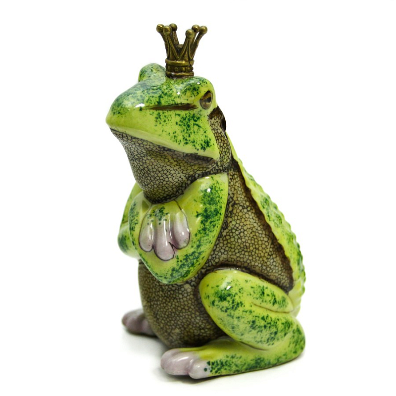 Статуэтка Offended Frog Зеленый Бронза Статуэтка Offended Frog Зеленый Бронза в Брянске | Loft Concept