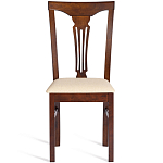 Стул деревянный с узором ручной работы Espresso варинант исполнения - 7 | Loft Concept в Брянске