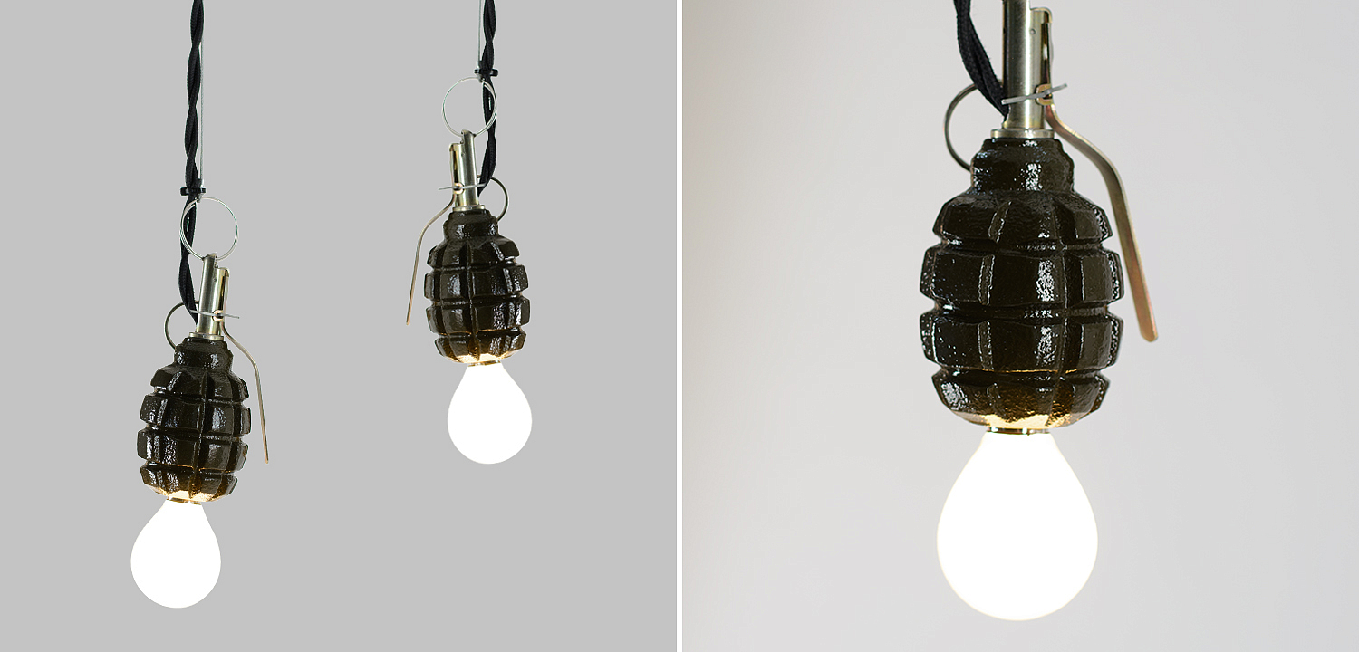 Подвесной светильник Grenade Lamp Подвесной светильник Grenade Lamp - Loft-Concept в Брянске