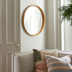 Зеркало круглое в раме из ротанга Wickerwork варинант исполнения - 6 | Loft Concept в Брянске