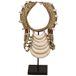 Ожерелье из ракушек на подставке Ethnic Beige Shells Necklace варинант исполнения - 1 | Loft Concept в Брянске
