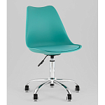 Офисный стул на металлическом основании EGGERY Blue пластик варинант исполнения - 1 | Loft Concept в Брянске