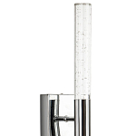 Бра со стеклянным плафоном хром Gileberte Glass Tube Wall Lamp Chrome варинант исполнения - 3 | Loft Concept в Брянске