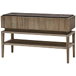 Деревянная консоль с 3-мя выдвижными ящиками Jacobo Console варинант исполнения - 1 | Loft Concept в Брянске