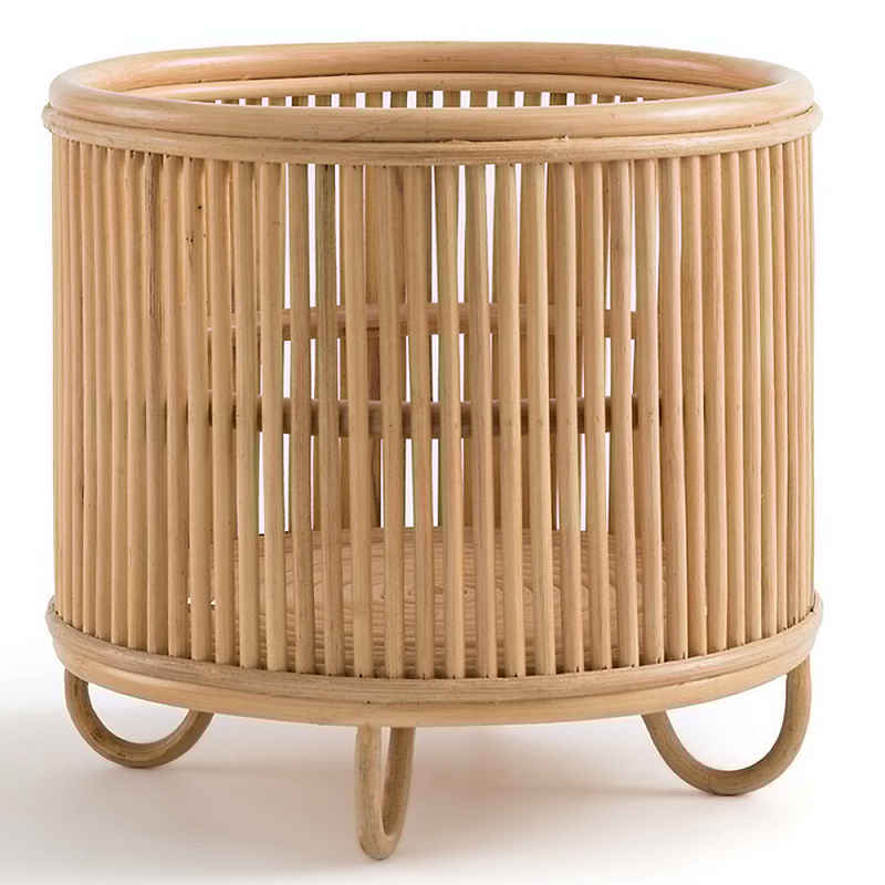 Кашпо ротанговое Wicker plant pot Бежевый Кашпо ротанговое Wicker plant pot Бежевый в Брянске | Loft Concept