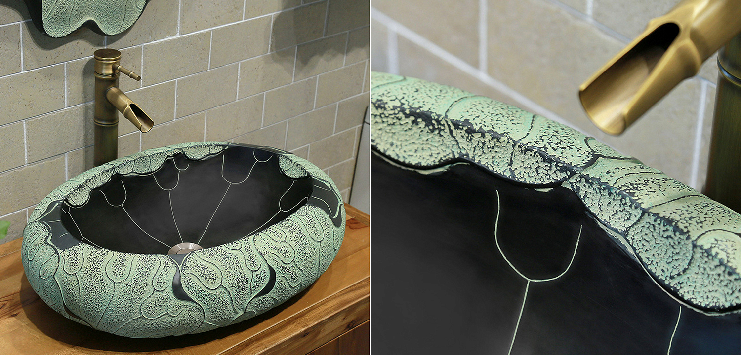Раковина Lotus Leaf Oval Раковина Lotus Leaf Oval - Loft-Concept в Брянске